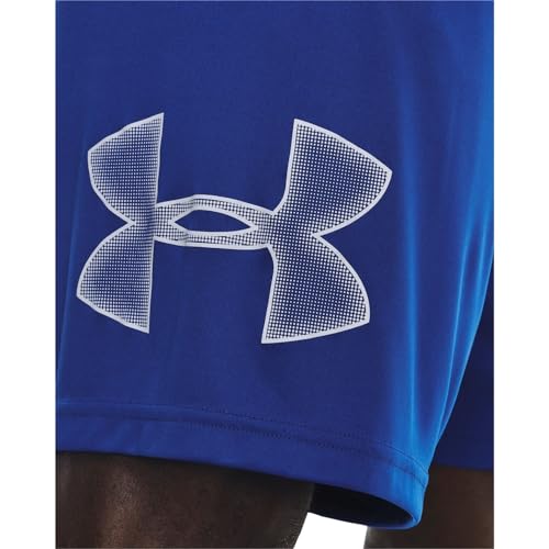 Image of Under Armour UA Tech Graphic Shorts Royal /Mod Gray 3XLT