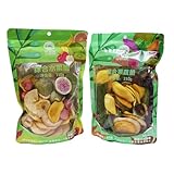 Mixed Fruit and Vegetable Chips Snacks,10.58oz,15 Types Crunchy Gluten-Free,Holiday Foods,Healthy Foods,Chinese snacks gift,果蔬脆,水果脆