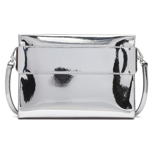 DKNY Bleeker Crossbody, Black/Silver3