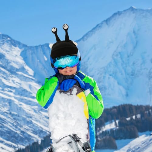 Couvre-casque de ski extensible motif tentacule confort optimal