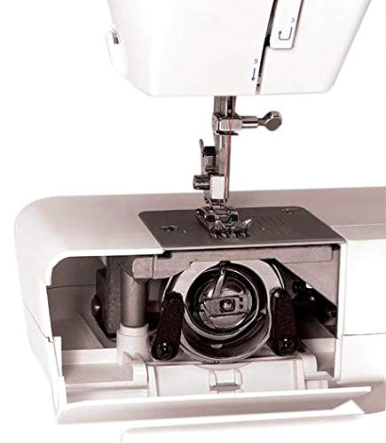 Front-loading bobbin area of Singer 1507 Sewing Machine
