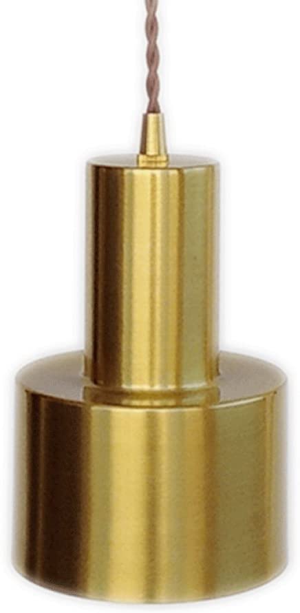 Lampe en céramique E27 avec finition miroir laiton pour entrée et chambre