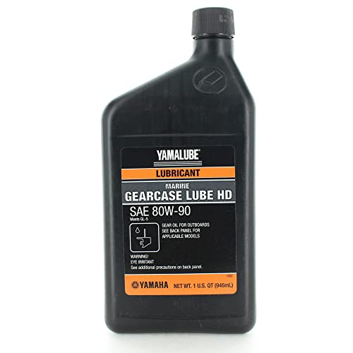 Yamaha New OEM Marine Gear Lube HD, 1 Quart, Acc-GLUBE-HD-QT