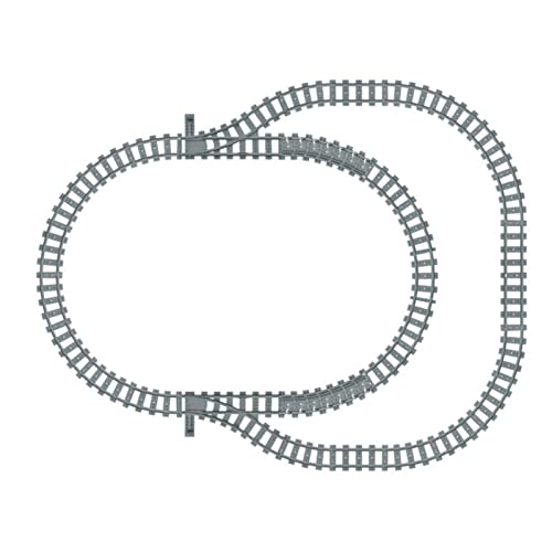 Image of ATORSE Train Track Railroad Blocks Compatible with Major Brands Straight Flexible|Toys & Hobbies | Tv Movie & Character Toys