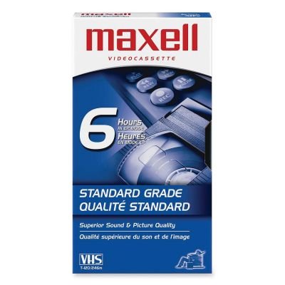 MAXELL 120 MIN STANDARD VHS VIDEO CASS