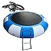 Produktbild WEDSFC 10 FT Aufblasbare Wassertrampolin-Bounce-Schwimmplattform Aufblasbare Hüpfburg Jump Wassertrampolin-Bounce-Schwimmplattform Für Wassersport, Tragkraft 400 Lbs, Luftpumpe Zum Verschenken,6.5ft