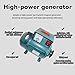 Bürstenloser AG-Generator, 7000 W, 220 V, Hochleistungsgenerator, Permanentmagnetgenerator, 50 Hz, reiner Kupferdraht, Benzingenerator, Permanentmagnet-Riemenscheibe, Dieselmotor, Beleuchtungsgenerato