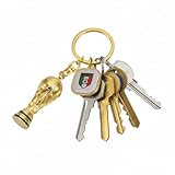 Official FIFA World Cup 2026 Edition - 1.75 inch 3D Premium Zinc Alloy Metal Trophy Keychain w/ Mexicoâ€™s Enamel Flag Dangler- Limited Collectorâ€™s Item - For Keys, Backpacks, or Bags as Décor