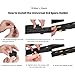 Multi-Caliber Universal 2rd Spare Round Holder Matchsaver - M Lok and Key Mod Compatible