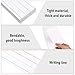 Cindeer 100 Sheet Dry Erase Sentence Strips for Teacher Ruled Sentence Strips Word Writing Strips 16 x 3 Inches White Sentence Strips for Teachers Students Educators Supplies