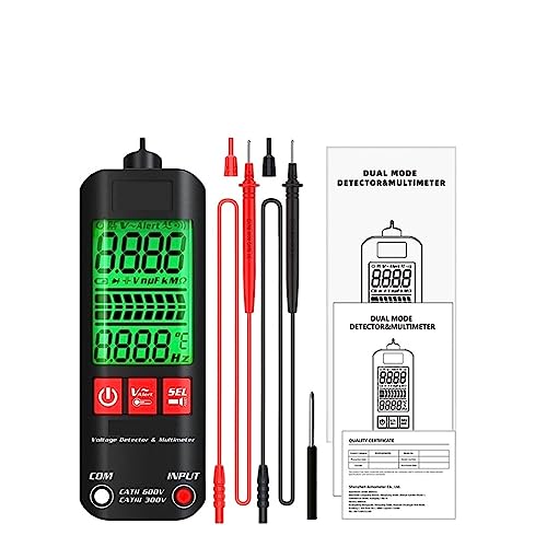 Multimètre Numérique Intelligent VFC Voltmètre Capacité Diode Ohm NCV