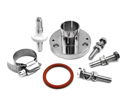 Conector de brida de 7/8" a alimentador de 7/8" recto para transmisión de 50 ohmios 6