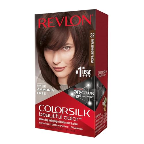 Revlon U-HC-2441 ColorSilk Beautiful Color no.45 Bright Auburn by Revlon for Unisex – 1 Application Hair Color