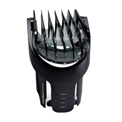 SXEZYEYO Testina for Tagliacapelli, Compatibile con Philips, QC5315 QC5345 QC5380, Pettini di Ricambio for Rasoio da Uomo, Tagliabarba, 3-21 Mm, Pezzi di Ricambio
