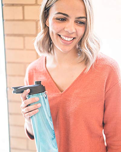 Simple Modern Chug Sports Lid - Fits All Summit And Hydro Flask Wide Mouth Water Bottle Sizes - Leak Proof Handle Cap For 10, 12, 14, 16, 18, 20, 22, 24, 32, 40, 64 & 84 Oz Sunshine #TOP4