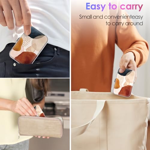 Image of Dental Floss Portable Case, Easy to Store Floss Picks of Various Sizes, Portable Dental Floss Dispenser is Perfect for Travelling, Hotels, Dinners, Appointments.Bohemian Patches