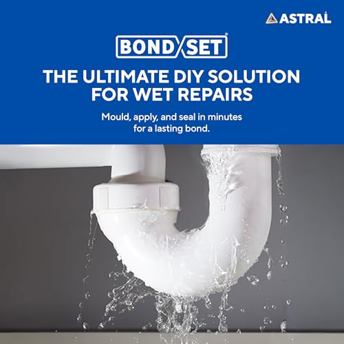 Image of Sanitary Under Water, 60g x 6 Pack| Fast-Setting Waterproof Epoxy Putty for Wet, Damp & Underwater Repairs | 5-10 Minute Setting | Strong Bond for Pipes, Tanks & Surfaces
