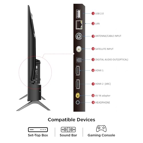 Image of TCL 80 cms (32 inches) V4C Series HD Ready Smart QLED Google TV 32V4C