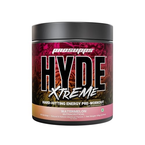 Image of ProSupps Hyde Xtreme Watermelon High Stim Pre Workout, 30 Servings