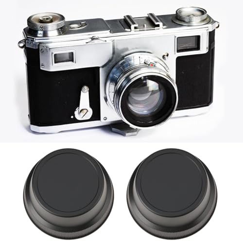 2 tapas traseras para lente de cámara compatibles con Contax GK-R2 y lentes Contax G de 16 mm, 21 mm, 28 mm y 35-70 mm miniatura 2