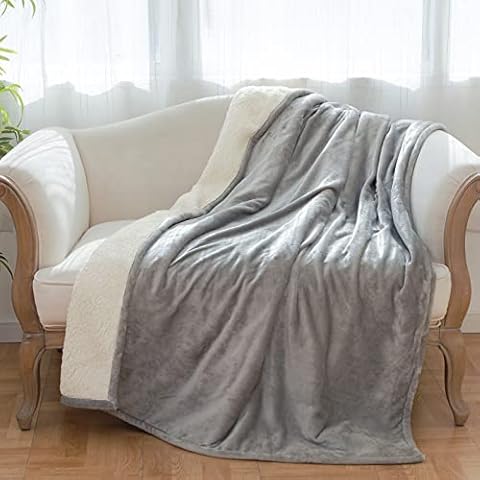 Electric Blanket Full Size 62"x84", Heated Blanket with ETL Certification & Overheating Protection, 4 Heating Levels & 10 Hours Auto-Off, Flannel & Cotton Wool Warm for Home Use, Machine Washable Cover