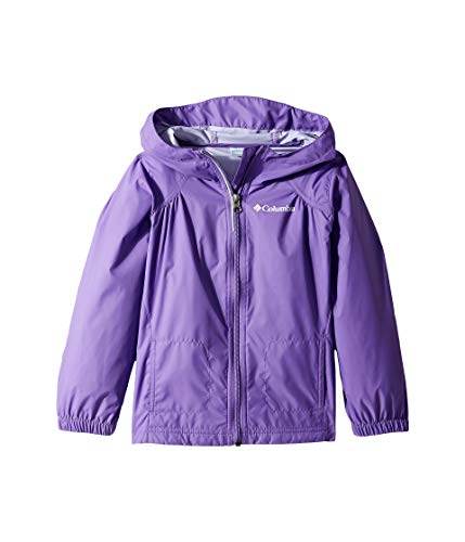 Columbia Big Girl's Girl's Switchback Rain Jacket Outerwear, grape gum, M