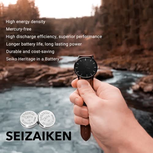 Image of 315 SR716SW 1.55V 0% Hg Silver Oxide Watch Battery (2 Batteries) Made in Japan by Seiko