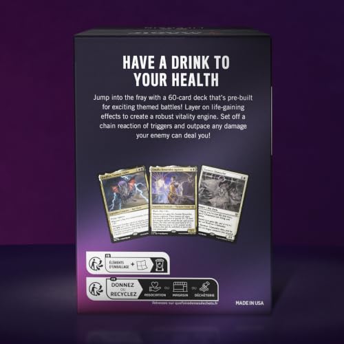 Image of Magic: The Gathering 60-Card Theme Deck - Lifegain (1 Ready-to-Play Deck, 1 Deck Box, 5 Tokens)