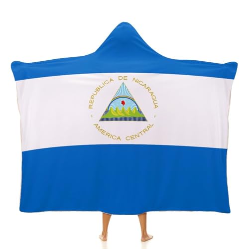 Couverture à capuche confortable et douce pour hiver rigoureux