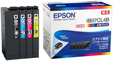 Amazon.co.jp: エプソン 純正 インクカートリッジ IB07CL4B 4色パック  