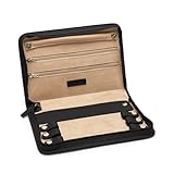 Top 16 Best Travel Jewelry Case 2022 Review 39 Leatherology Black Onyx Large Jewelry Case - Ample storage, Organization and accessibility, Travel-friendly design
