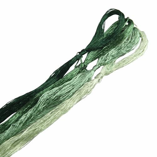 Image of 4 Skeins Mulberry Silk Floss Embroidery Thread Floss-Cross Stitch Threads China Silk Woven Jewelry Threads DIY Sewing Kits (10)