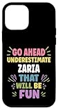 Zaria Personalized Women's Gift Custom Zaria Case for iPhone 12 mini