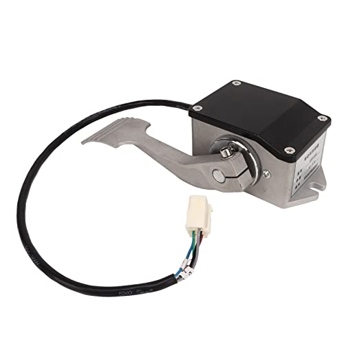 Brilluxa Throttle Pedal, Electric Accelerator Pedal Foot Gas Pedal Assembly Compatible with Curtis EV Golf Carts and Delivery Trucks, Electronic Throttle Control, EFP-005