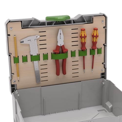 Deckel Einsatz passend für Festool Systainer T Loc Holz Brett Band Gummi Organizer