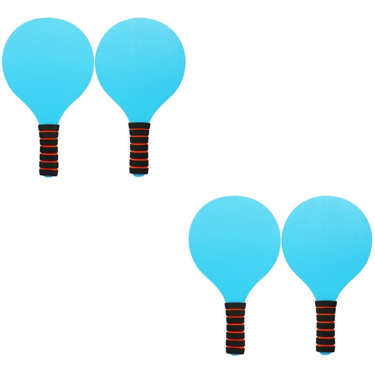 POPETPOP Raqueta De Bádminton De Madera Palas De Bádminton para Principiantes Palas Deportivas Paletas para Pelota De Playa Paletas De Madera De as De Blue