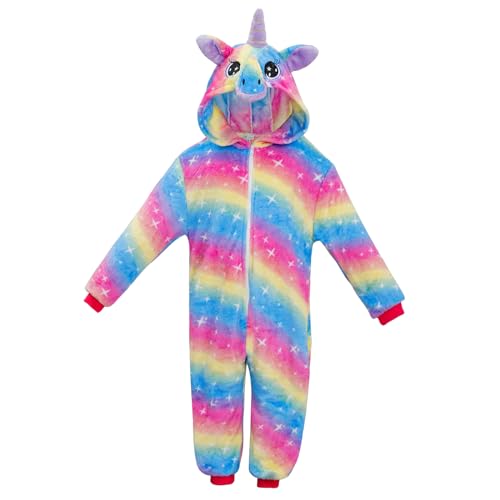 Combinaison enfant fille licorne pour soirées pyjama cocooning 7 ans