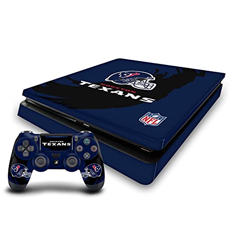 Autocollant PS4 Slim NFL Houston Texans pour Soirée Gaming entre Amis