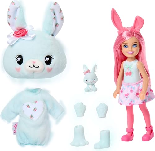 Muñeca Barbie Chelsea Cutie Reveal con accesorios y 6 sorpresas miniatura 5