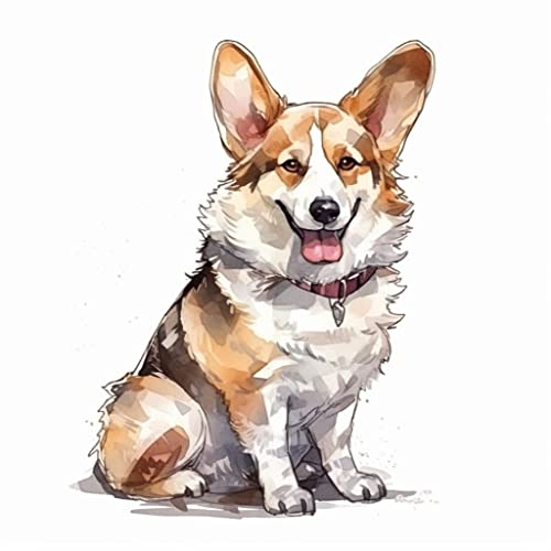 Image of Yoonek Graphics Welsh Corgi Welsh Corgi Dog Vinyl Decal Sticker for Car, Laptop, Tumbler, More. #009943-6