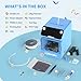 Kidoodle 3D Printer for Kids - Toy 3D Printers, Huge Toy Library Weekly Update, Wi-Fi & App Control, Up to 600mm/s Faster Printing Speed, Mini 3D Printer Kids, Safe for Children, Easy to Use
