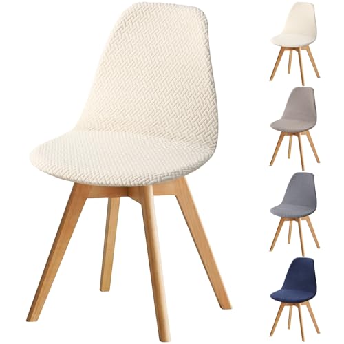 Fuloon Fundas para Sillas, Pack de 4 Fundas Sillas de Comedor Ajustables,Suave y Confortable Funda Protectoras para Silla Elasticas Lavables