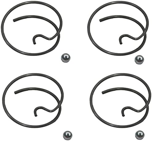 4 Pack N078434 N089668 Spring and Steel Ball, Fit for DCF805 DCF825 DCF885 DCF886, Impact Driver Spring Kit