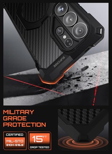 Image of SUPCASE for Samsung Galaxy S26 Ultra Case with Kickstand (Unicorn Beetle Grip), [Wireless Charging Compatible] [Military-Grade Protection] Heavy-duty Magnetic Phone Case for S26 Ultra 6.9 Inch, Aramid