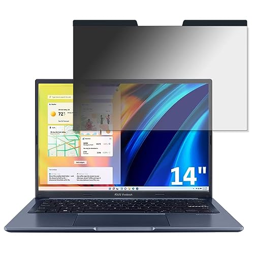 ASUS Vivobook 14X X1403ZA 14�C���` 16:10 �Ή� �}�O�l�b�g�� �`�����h�~�t�B���^�[ �v���C�o�V�[�t�B���^�[ �u���[���C�g�J�b�g �p�\�R�� PC �t���ی�t�B���� ���ʎg�p�\ ���˖h�~ ���E�ȒP �ی�V�[�g