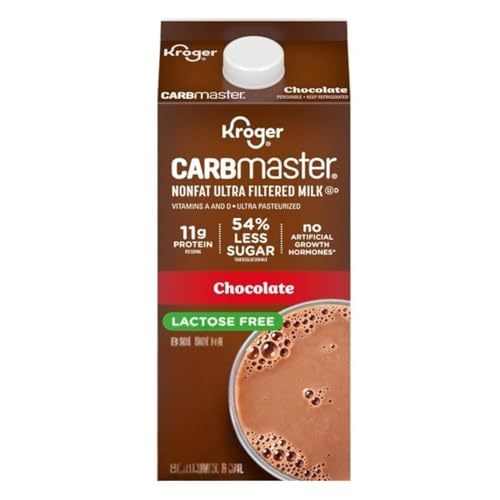 Lactose Free Non-Fat Ultra Filtered Chocolate Milk, High Protein, Low Sugar, Ready to Drink, 59 fl oz