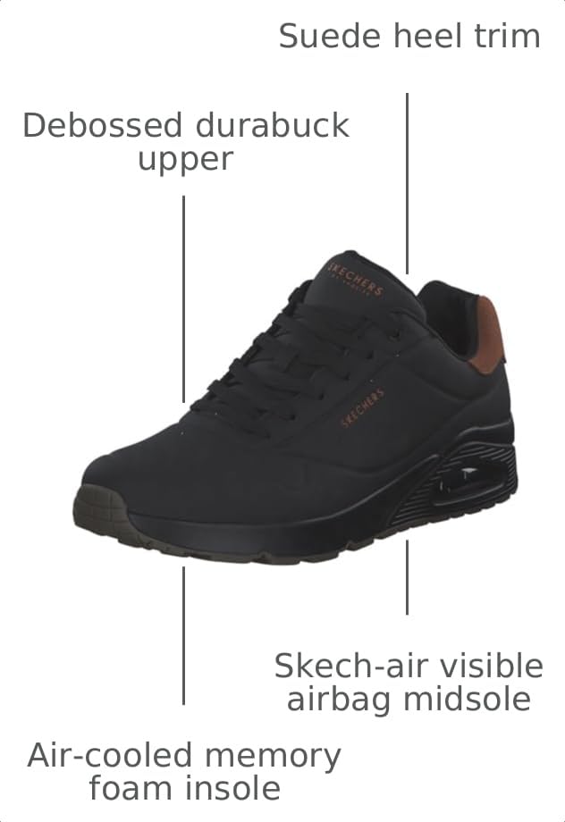 Image of Skechers Men's UNO - Suited On Air Sneaker