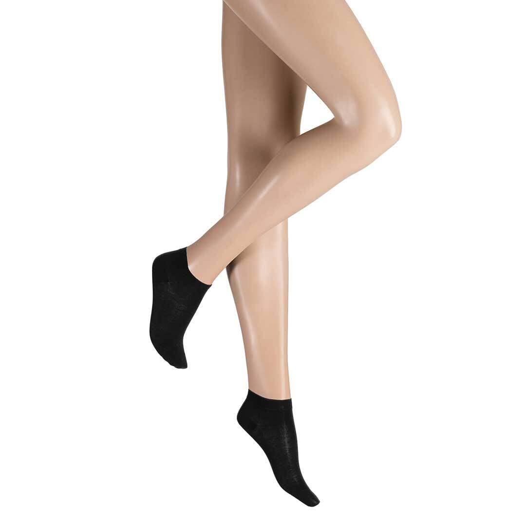 Hudson Women's Relax Fine Ankle Socks, Black (Black 0005), 6/8/2019 (Manufacturer Size: 39-42)