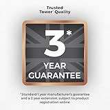 Tower THS10 Handheld Steam Cleaner with 9 Accessories, 250ml Water Tank, 3 Minute Heat-up, 1050W, Blush Gold, T134000BLG - Image 7