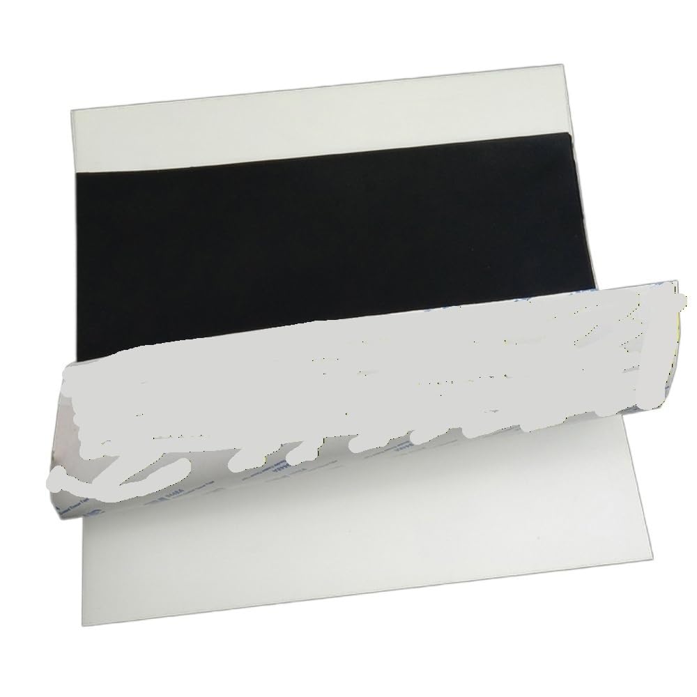 Foglio autoadesivo in gomma siliconica 300x300mm - Tappetino resistente alle alte temperature for uso alimentare for ammortizzazione 1pcs(White,300x300x1.5mm)